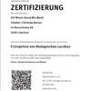 EU Bescheinigung Biomarkt